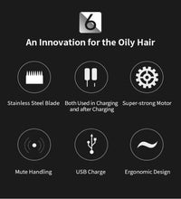 T9 Body Hair Trimmer & Beard Clippers – Professional Electric Shaving Machine for Men