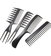 Barber Hairdressing Comb Set – Anti-Static & Detangling Tools