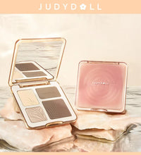 Judydoll Highlighter & Contour Palette – 3D Bronzer & Nose Shadow