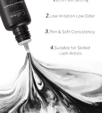 Gollee Fast-Drying Eyelash Extension Glue – 0.5–1s, No Odor, No Irritation