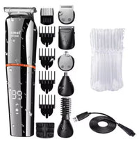Kemei KM-5898 11-in-1 Grooming Kit – Washable & Rechargeable