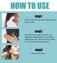 Keratin Straightening Cream – Repair & Soften Damaged Hair