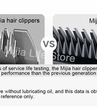 Mijia Hair Clipper 2 – Wireless IPX7 Trimmer with Titanium Blade