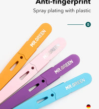 MR.GREEN Colorful Slanted Eyebrow Tweezers – Stainless Steel Hair Remover