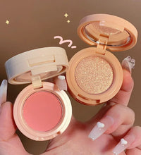 3-in-1 Blush & Highlighter Palette – Matte & Shimmer