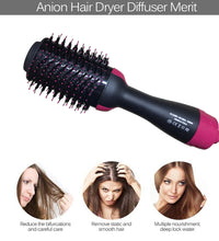 Heating Comb Hair Straightener – One-Step Electric Brush & Dryer