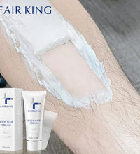 FAIR KING Herbal Hair Removal Cream – 40g Painless Depilatory for Men & Women