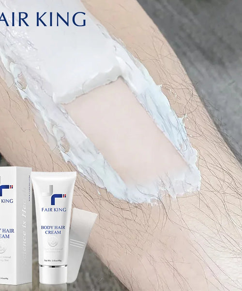 FAIR KING Herbal Hair Removal Cream – 40g Painless Depilatory for Men & Women