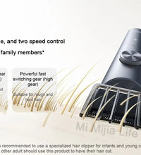 Mijia Hair Clipper 2 – Wireless IPX7 Trimmer with Titanium Blade