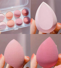 4/8pcs Makeup Sponge Set – Soft Beauty Blender for Foundation & Powder