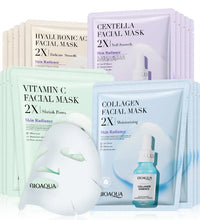 BIOAQUA Centella Collagen Face Masks – Hydrating & Refreshing