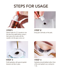 Gollee Fast-Drying Eyelash Extension Glue – 0.5–1s, No Odor, No Irritation