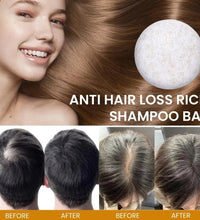 Organic Rice Shampoo Soap Bar – Nourishing & Hair Growth Formula