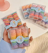 10PCS Women's Hair Ties – High Elastic Leather Bands