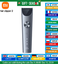 Mijia Hair Clipper 2 – Wireless IPX7 Trimmer with Titanium Blade