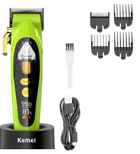 Kemei 2035 Professional Hair Clipper – Cordless Trimmer with Magnetic Motor