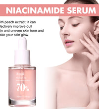 Peach 70% Niacinamide Facial Serum – Dark Spot & Pore Shrinking