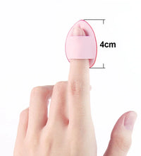 5/10pcs Mini Finger Puff Foundation Sponges – Cosmetic Makeup Applicator