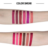 HANDIYAN 12-Color Matte Lipstick Set – Waterproof & Long-Lasting