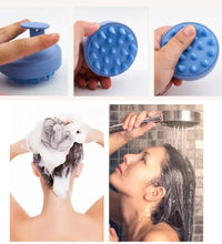 Silicone Shampoo Brush – Scalp Massager & Hair Washing Comb