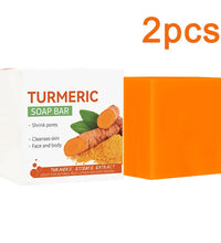 Handmade Turmeric Soap – Skin Brightening & Deep Cleansing Body & Face Bar