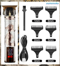 Men's Electric Hair Cutting Machine & Beard Trimmer – Professional Barber Shaver