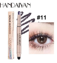 12-Color Matte Eyeshadow Stick – Waterproof & Long-Lasting