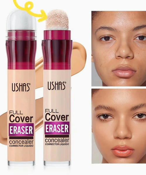 USHAS 12-Color Concealer Sponge – Dark Circles & Acne Corrector