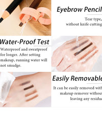 Waterproof Feather Eyebrow Pencil – Long-Lasting Brow Enhancer