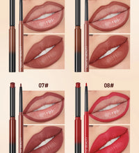 QIBEST Lipstick Pencil – Waterproof Matte Lip Tint & Liner