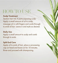 Rosemary Mint Hair Growth & Strengthening Oil