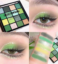 16-Color Eyeshadow Palette – Koi, Mermaid & Enchanted Forest