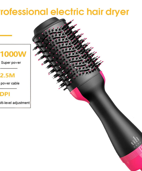 Heating Comb Hair Straightener – One-Step Electric Brush & Dryer