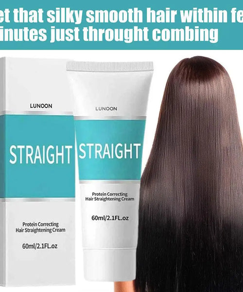 Keratin Hair Straightening Cream – 60ml Smoothing & Repair Treatment
