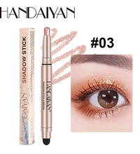 12-Color Matte Eyeshadow Stick – Waterproof & Long-Lasting