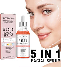 5-in-1 Vitamin C & Hyaluronic Acid Face Serum – Firming & Brightening