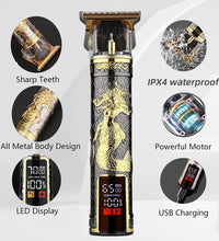 Men's Electric Hair Cutting Machine & Beard Trimmer – Professional Barber Shaver