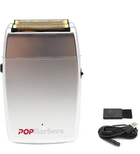 POP Barbers P620 Electric Beard Trimmer & Foil Shaver – 11000 RPM