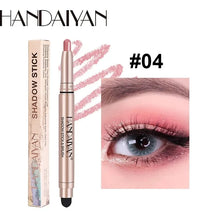 12-Color Matte Eyeshadow Stick – Waterproof & Long-Lasting