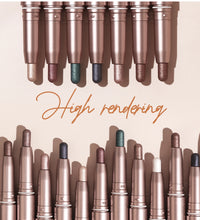 12-Color Matte Eyeshadow Stick – Waterproof & Long-Lasting