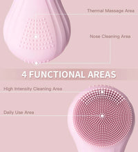 Sonic Facial Cleansing Brush – Waterproof & Rechargeable Exfoliator