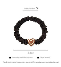 10PCS Women's Hair Ties – High Elastic Leather Bands