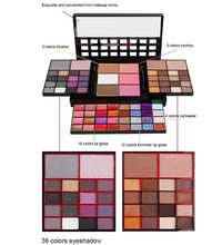 40/74/78-Color Glitter Eyeshadow Palette – Matte, Waterproof, Long-Lasting