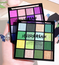 16-Color Eyeshadow Palette – Koi, Mermaid & Enchanted Forest