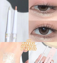 Double-Ended Lying Silkworm Highlighter & Contour Eye Brightener Stick