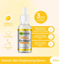 Garnier Bright Complete 30X Vitamin C Serum – Acne Mark Fading & Whitening (30ml)