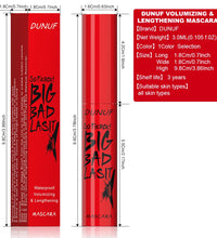 DUNUF Waterproof Curling Mascara – Long-Lasting & Smudge-Proof