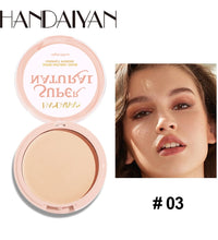 8-Color Matte Pressed Powder – Full Coverage, Oil Control Foundation