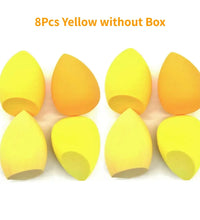 4/8pcs Makeup Sponge Set – Soft Beauty Blender for Foundation & Powder