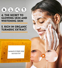 Turmeric Kojic Acid Glow Soap – Dark Spot & Acne Removal